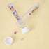 erioctry 25ml Plastic Containers Tubes Vials Sample Container with Screw Cap, Storage Containers (Pack of 12)