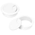 JTemgle 2" Spring Desk Grommet, Plastic Cable Hole Cover Computer Table Cord Wire