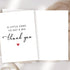 Zyulin Simple Thank You Card Gifts for Men Women, Appreciation Gifts for Teacher Boss, A Little Card to Say A Big Thank