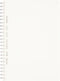 KOKUYO D Shaped Soft Ring Notebook, A5, 6mm Ruled, 30 Lines, 80 Sheets, Transparent, Japan Import (SU-SV538B-T)