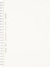 KOKUYO D Shaped Soft Ring Notebook, A5, 6mm Ruled, 30 Lines, 80 Sheets, Transparent, Japan Import (SU-SV538B-T)