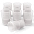 stonylab Silicone Stopper with Thread, 24# Natural Silicone Septum Stopper Fit for 24/40, 24/29 Outer Joint Lab Glassware, Sleeve Type, Pack of 10