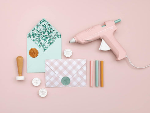 We R Memory Keepers Envelope Seal Kit | Envelope Maker Tool | Stamp Handle | Glue Sticks | Card Making