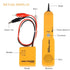 Wire Tracker, Cable Finder Tone Generator Probe Tracer with RJ11-plug Audio Sender and Probe Kit