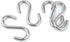 15 Pack Heavy Duty Stainless Steel S Shaped Hooks, 2.2 Inch Long, 1/5 Inch Thickness Metal Hooks