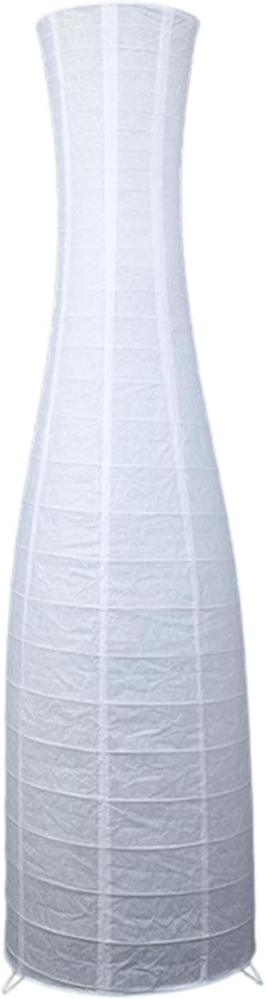 Gralara Paper Floor Lamp Shade Light Cover Minimalist Lighting Fixture Accessory Lampshade Replacement