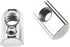 2020 Series M5 T Slot Nuts Roll-in Spring Ball Loaded Elastic Nuts, 15 Pack Carbon Steel for 3D Printer