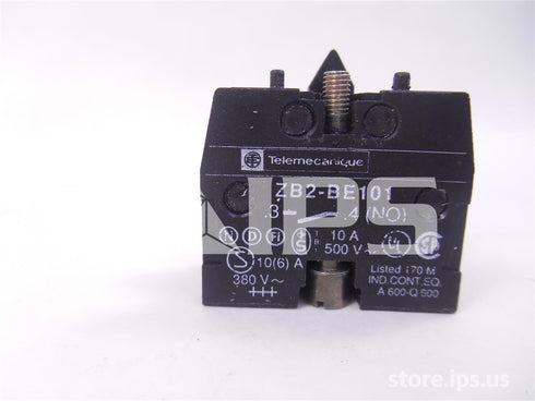 Schneider Electric SQDZB2BE101 ZB2BE101 for DISC ZB2 STYLE-1NO, Black