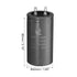 PATIKIL Motor Start Capacitor 2 Pcs 100uf 300V 50/60Hz CD60 for Air Conditioners and Electric Motor Starts