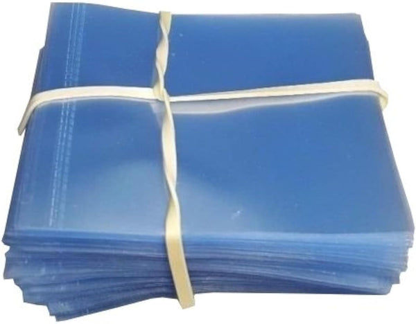 65 x 60 mm Clear Perforated Shrink Sleeve - Bundle of 50 for Small Jars, Beverage Bottles, Compatible Diameter Range