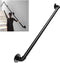 ALDEPO Grab Bars 30-600Cm Stair Railing Handrail - Wrought Iron Non-Slip Armrest, Rustic