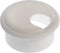 Hillman White Capped Computer Desk Grommet - Fits 1-3/4" Hole (59331)