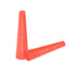 MECCANIXITY Silicone Rubber Tapered Plug, 2mm to 4.2mm Solid Red for Powder Coating, Laboratory Use, 30 Pieces