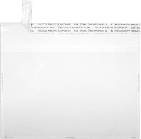 LUXPaper A9 Invitation Envelopes | Peel & Press | 5 3/4" x 8 3/4" | Crystal Clear | 50 Qty, 3.5 Mil.