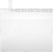LUXPaper A9 Invitation Envelopes | Peel & Press | 5 3/4" x 8 3/4" | Crystal Clear | 50 Qty, 3.5 Mil.