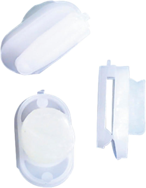 Damage-Free Reusable Removable Standard Stikki Clip, White, Pack of 30 - 8-1/2 X 11 in