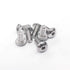 #4-40 x 1/4" Button Head Socket Cap Bolts Screws, 200 PCS, 304 Stainless Steel 18-8, Allen Hex Drive