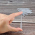moveland 0.2ml Plastic Mini Transfer Pipettes, 350PCS Disposable Dropper for Liquid Mixture