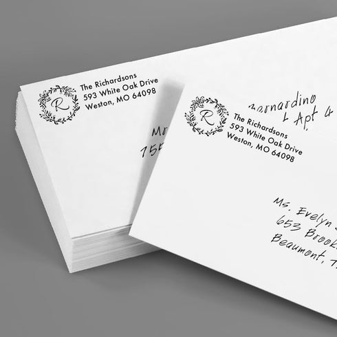 LUXPaper #9 Slimline Invitation Envelopes, 3 7/8" x 8 7/8", Bright White, 50 Qty