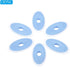 PATIKIL 30 Pack Erasable Pen Eraser, 4.7x2.4cm Oval Hollow Eraser for Art Office Classroom