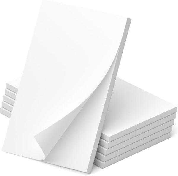 Note Pads 3x5, 6 Pack Small Notepads, Small Notebooks 3x5 Scratch Pads, 50 Sheets/Pad