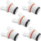 Joywayus 3/4" PT Male Thread PPR Pipe Fitting End Caps Connector Plug with Butterfly, Pack of 5