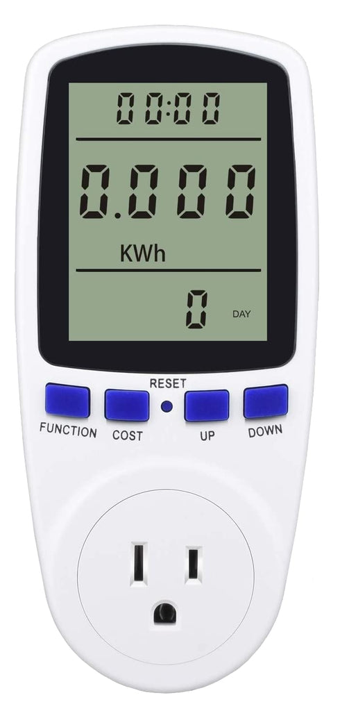 Digital Power Monitor Meter for Usage Energy Watt Amp Volt KWh Electricity Measurement
