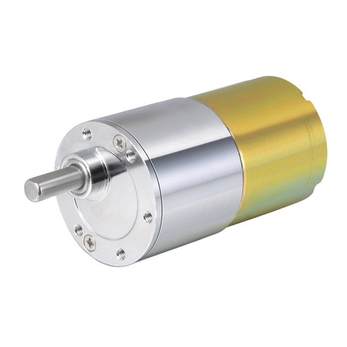 uxcell 12V DC 5 RPM Gear Motor, High Torque Electric Reduction Gearbox with Eccentric Output Shaft