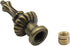 HAJXZH 1 1/4-27 1/8 PCS Lamp Finials Decorative Antique Bronze Solid Lampshade Top Harp Top for and IP Thread Size