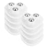 BESTYASH 8pcs Heavy Duty Stainless Steel Caster Wheels with Self Adhesive Paste
