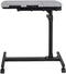 Volowoo Mobile Stand Up Desk, Adjustable Laptop Desk with Wheels Flat Surface Computer