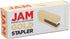 JAM PAPER Modern Desk Stapler - Gold - Individually Sold