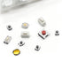 QTETAK 200 Pcs Micro Momentary Tactile Push Button Switch Assortment Kit - 10 Value