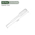 YOKIVE 50 Pcs Disposable Pipette, Lab Dropper with Tapered Tip | Transfer Liquid, Great for Laboratory, Chemistry, Art Project (Clear White, 0.2ML)