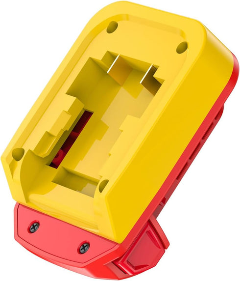 Adapter for All Milwaukee M18 Tools, Compatible with DeWalt 20V MAX Batteries for Power Supply (No Charge Function)
