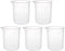 uxcell 5pcs Measuring Cup Labs PP Graduated Beakers, 150ml