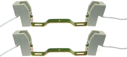 2PCS 118mm R7S Ceramics Lamp Base Socket, Lamp Holder Converter Connector for Flood Light Bulb