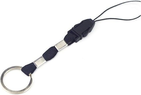 YOUOWO 10 Pcs Nylon Finger Short Lanyards - Detachable Circular Ring for USB Flash Drive, Cell Phone, Key, ID Card