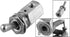 TV-3S Electric Solenoid Air Valve Knob Toggle Value Switch, Pneumatic Mechanical Air Valve 2 Position 3 Way by Actmei