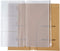 Moterm Kraft File Folder + Zipper PVC Pouch, Storage Bag for Travelers Journal Accessories Pack