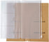 Moterm Kraft File Folder + Zipper PVC Pouch, Storage Bag for Travelers Journal Accessories Pack