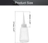 Utoolmart 3pcs Squeeze Bottle 150ml Plastic Glue Oil Bottle Wash Bottles for DIY Label Tattoo by Utoolmart