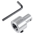 Accusize Industrial Tools 3/4 in. Annular Cutter Extension - 1" Long Weldon Adapter for 3/4'' / 19.05 mm Annular Cutter