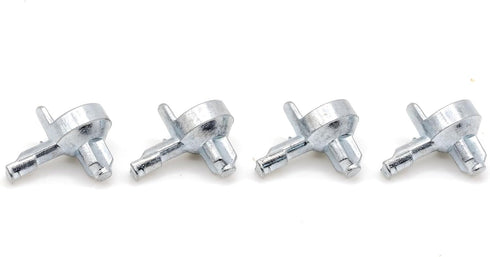4pcs 131372 ReplacementScrews Billy Bookshelf Pins / Pegs Compatible with IKEA Part - Zinc Alloy Die-Cast Shelf