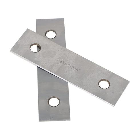 findmall Thin Parallel Bar Set, 10 Pair 1/8" X 6" Accuracy Parallels for Machinist Lathe Tools