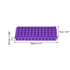 uxcell Double Panel Polypropylene Test Tube Rack, 60 Well for 0.5ml/1.5ml/2ml (Purple, 2Pcs)