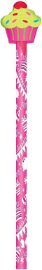 Moon Products Write-Ons Pencil & Eraser Topper, Birthday Party Pack of 36