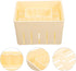 1pcs (140x105x95mm) OUNONA Homemade Tofu Press Mold Kitchen Bean Curd Making Tool Food-grade Sturdy Plastic for DIY