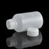 50Pcs 50ml PE Plastic Empty Small Mouth Graduated Lab Chemical Container, Sealing Liquid Medicine Bottles