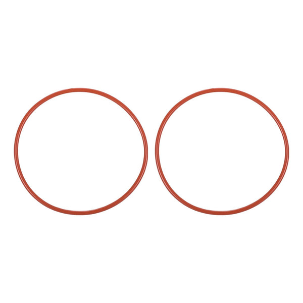 MECCANIXITY Silicone O Rings, 3.23" ID 3.54" OD 5/32" Width Rubber Washers for Plumbing Faucets Pipe Repair (2 Pack)
